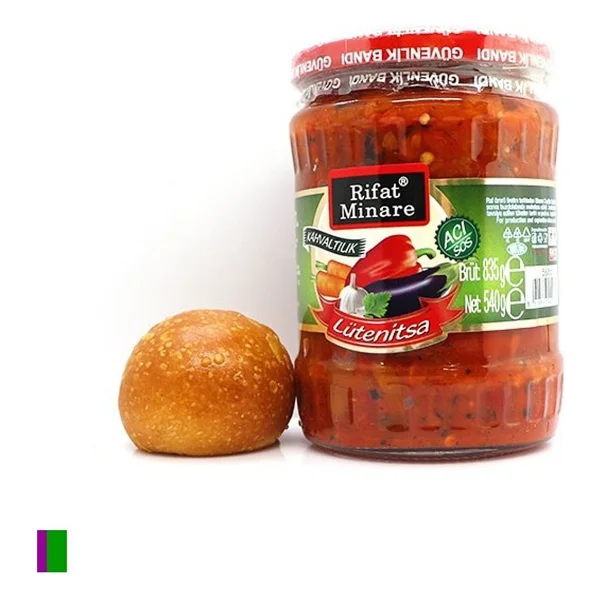 Rifat Minare Lutenitsa 540 Gr Acılı Kahvaltılık Sos - Görsel 2