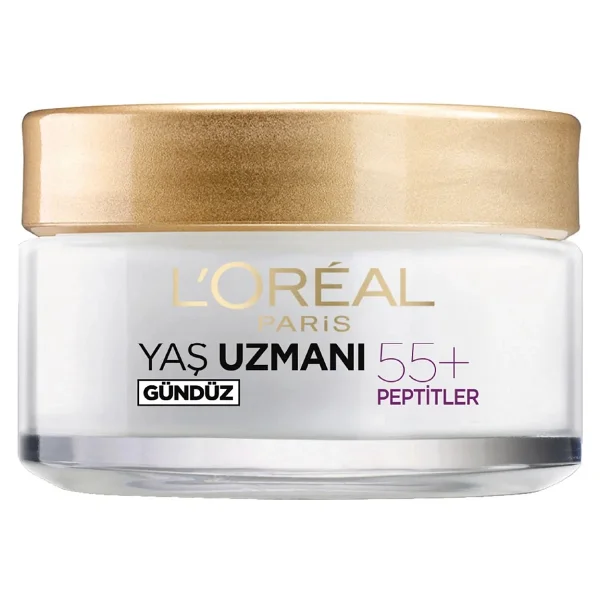 L'oreal Paris Yaş Uzmanı 55+ Peptitler Kırışıklık Karşıtı 50 Ml Gündüz Kremi - Görsel 5