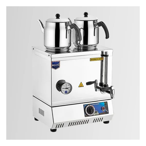 Remta Ep05 40 Model Çift Demlikli Pleytsiz Elektrikli 29 Lt Çay Kazanı - Görsel 2