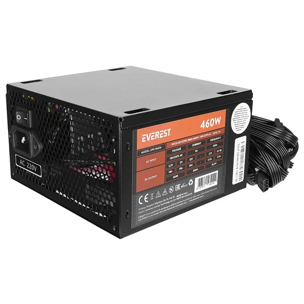Everest Eps-1660a Peak 460 W Power Supply - Görsel 3