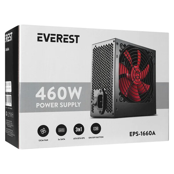Everest Eps-1660a Peak 460 W Power Supply - Görsel 5