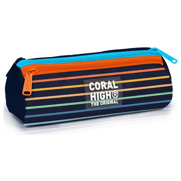 Coral High 31027 Milka Geometrik Desenli 3 Bölmeli Kalemlik - Görsel 8