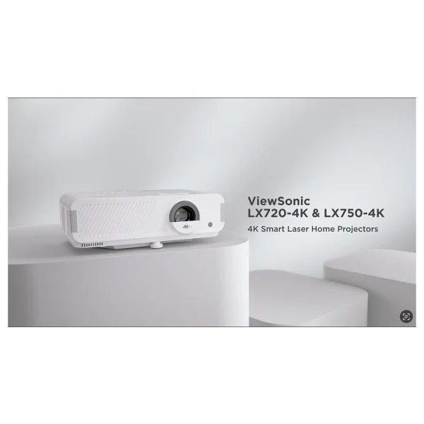 Viewsonic Lx720-4K 3500 Lümen Wi-Fi Lazer 4K Projeksiyon Cihazı - Görsel 3