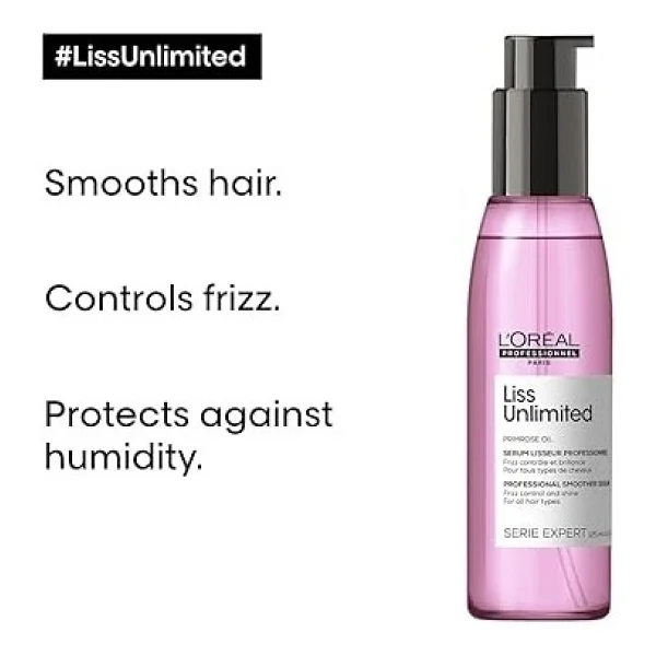 L'oreal Paris Professionnel Serie Expert Liss Unlimited 125 Ml Saç Bakım Yağı - Görsel 3