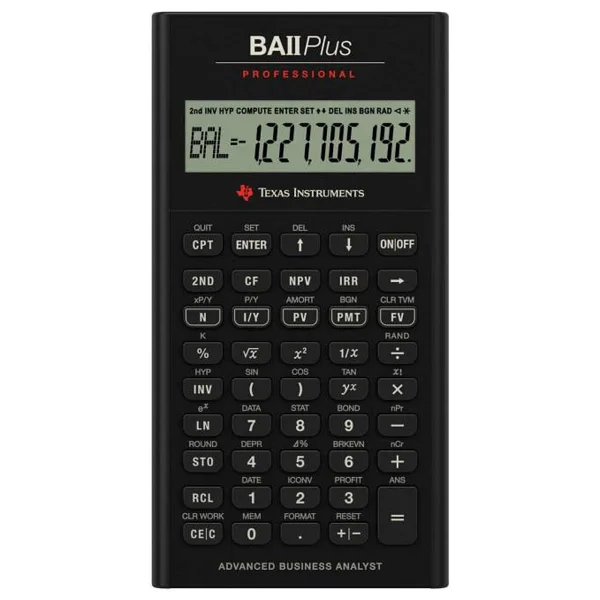 Texas Instruments Ba Iı Plus Professional Finansal Hesap Makinesi - Görsel 2