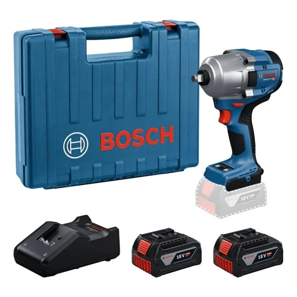 Bosch Gds 18v-780 Çift Akülü 5 Ah Somun Sıkma Makinesi - Görsel 7
