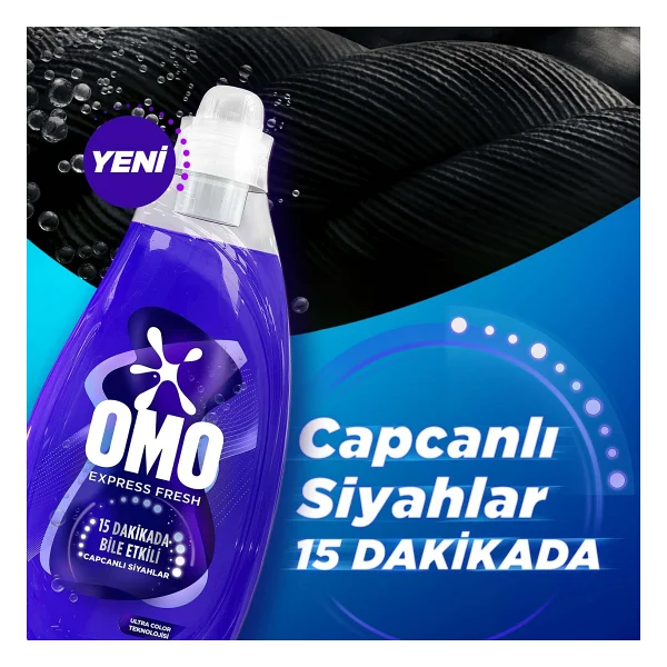 Omo Express Capcanlı Siyahlar İçin Sıvı Deterjan 1.48 Lt - Görsel 3
