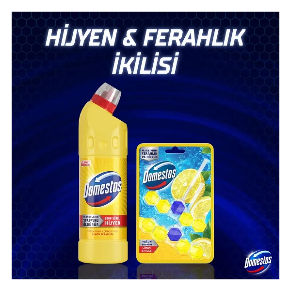 Domestos Limon Ferahlığı Çamaşır Suyu 750 ml - Görsel 5