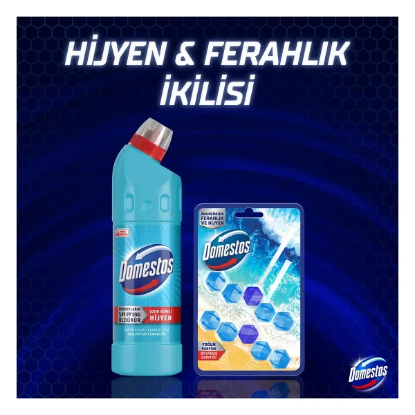 Domestos Okaliptus Ferahlığı Çamaşır Suyu 750 Ml - Görsel 10
