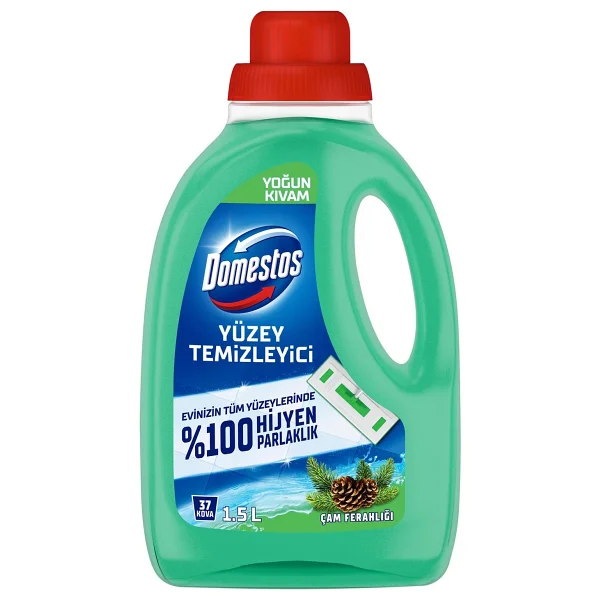 Domestos Tüm Zeminlerde Çam Yüzey Temizleyici 1.5 Lt - Görsel 10