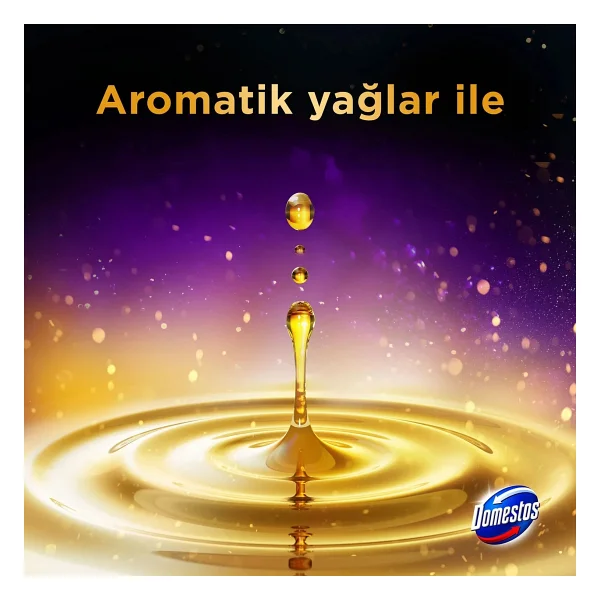 Domestos Aroma Lux Mor Menekşe Tuvalet Bloğu 100 Gr - Görsel 3