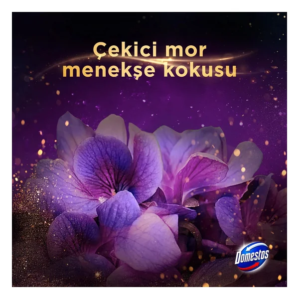 Domestos Aroma Lux Mor Menekşe Tuvalet Bloğu 100 Gr - Görsel 4