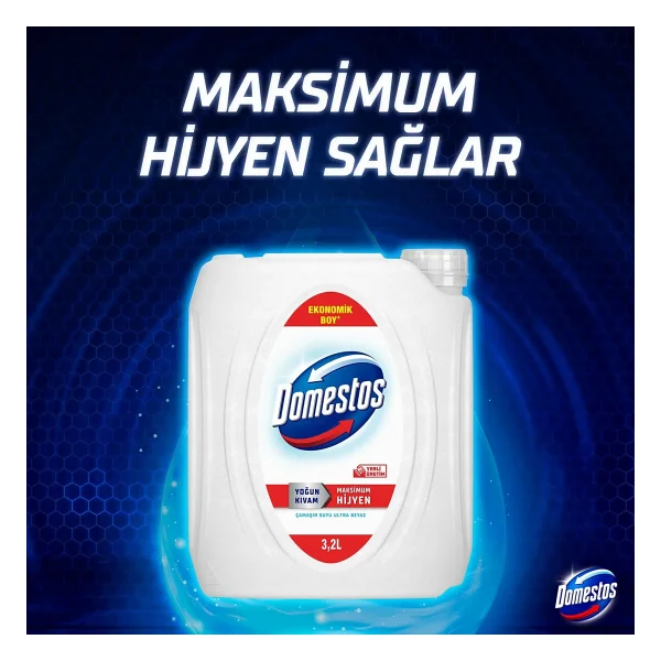 Domestos Kar Beyazı Çamaşır Suyu 3.24 Lt - Görsel 10