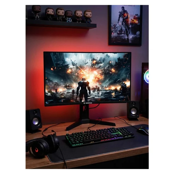Rampage Drop Dr27c300f 27" 1 Ms Full HD Curved Pivot 300 Hz Oyuncu Monitörü - Görsel 9