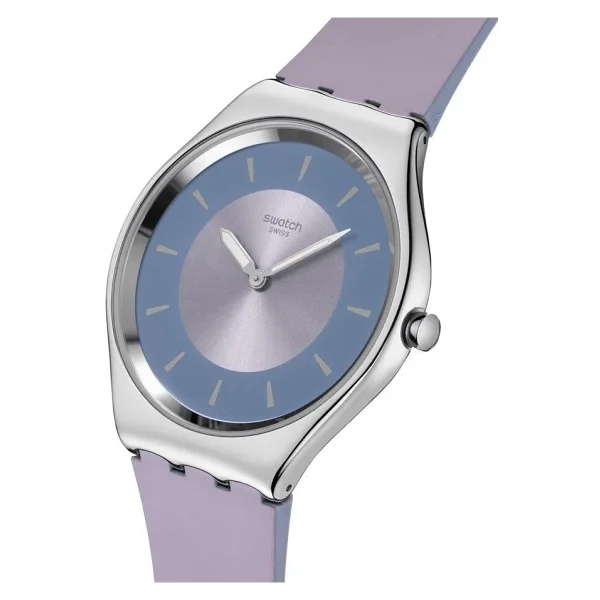 Swatch Essentials Lyrically Lavender Syxs157 Mor Kol Saati - Görsel 3
