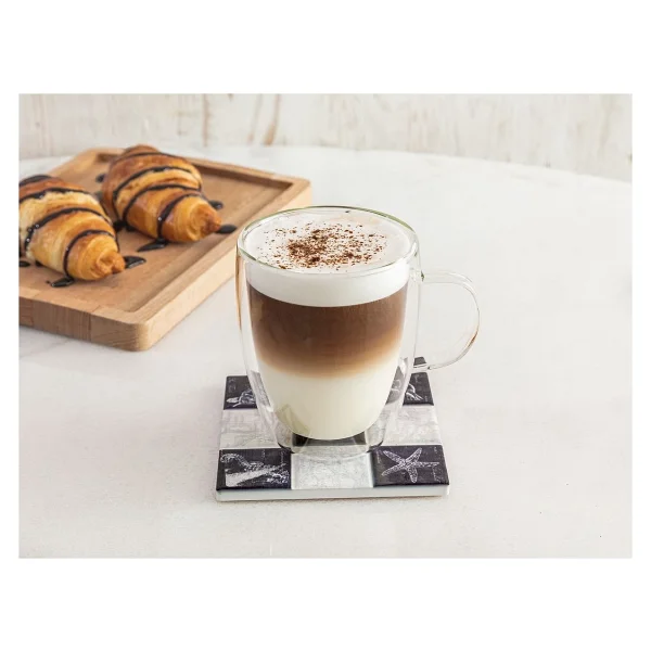 Madame Coco Lusignan Çift Camlı 270 Ml Bardak - Görsel 4