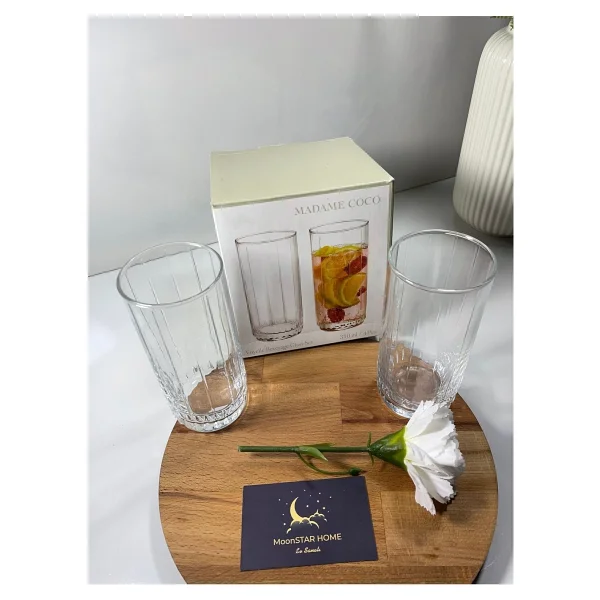 Madame Coco Calisto 400 Ml 4'lü Viski Bardağı - Görsel 3