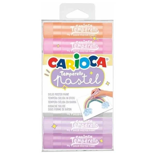 Carioca Temperello Pastel 8'li Stick Poster Boyama Kalemi - Görsel 2