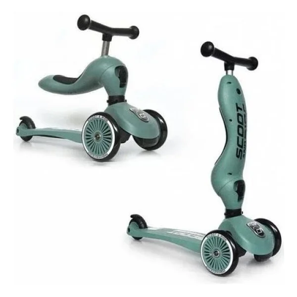 Scoot And Ride Highwaykick 1 Pembe 3 Tekerlekli Oturaklı Çocuk Scooter - Görsel 9