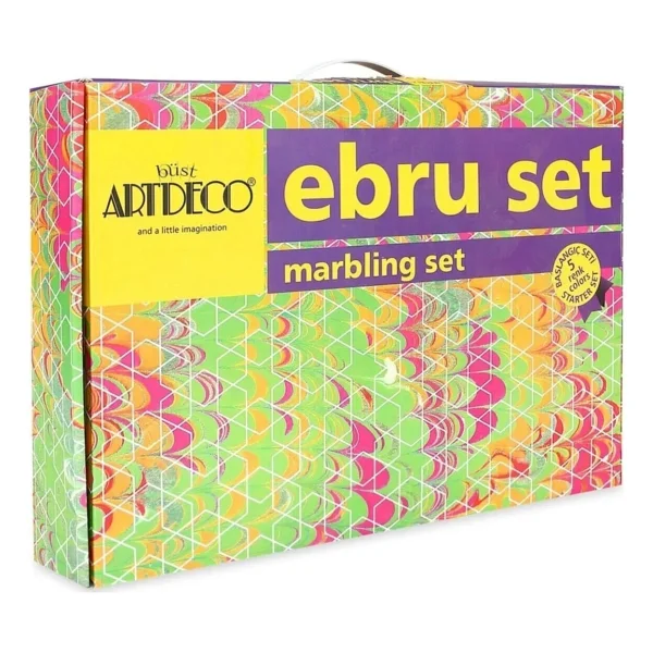 Artdeco 5 Renk Ebru Başlangıç Seti - Görsel 4