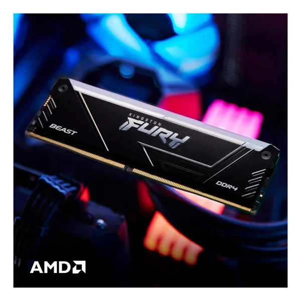 Kingston Fury Beast RGB 16 GB 3600 MHz Cl18 Kf436c18bb2a/16 DDR4 RAM - Görsel 10