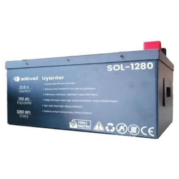 Solinved Sol-2560 25.6 V 100 Ah Lityum Akü - Görsel 3