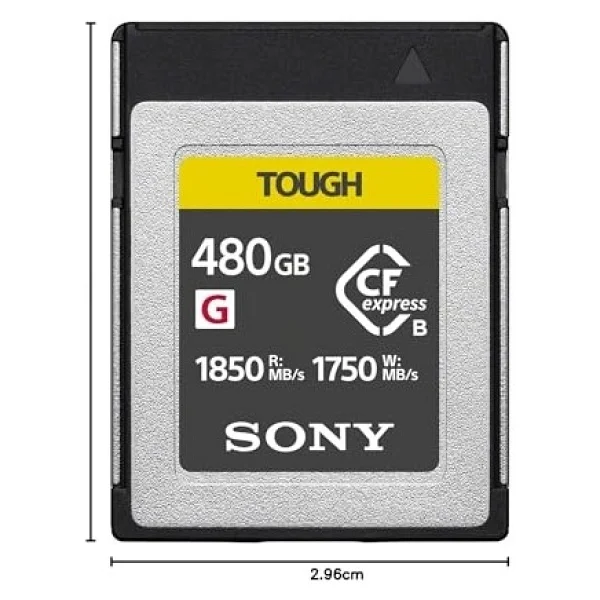 Sony CEB-G480T CFexpress Type-B 480 GB Hafıza Kartı - Görsel 3