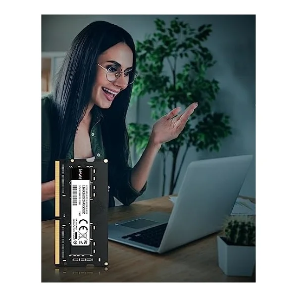 Lexar Sodımm DDR4 RAM 16gb Kiti (2x16gb), 3200mhz Dram, 260-Pın DDR4 Sodımm Dizüstü Bilgisayar Belleği, Yüksek Performanslı So-Dımm, PC Dizüstü Bilgisayar Belleği - Görsel 2