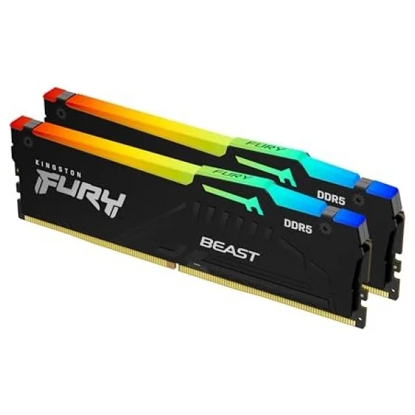 Kingston Beast RGB 32 GB (2x16) 6000 MHz Cl30 Kf560c30bbeak2/32tr DDR5 RAM - Görsel 4