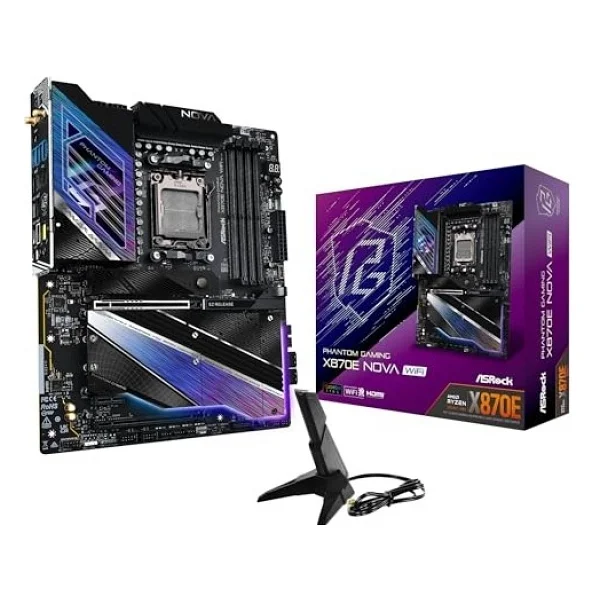 Asrock X870E PG Nova Wi-Fi AMD AM5 DDR5 ATX Anakart - Görsel 4