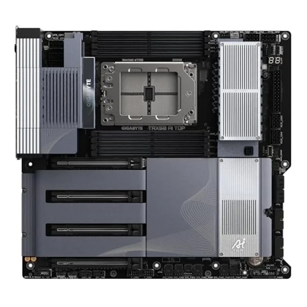 Gigabyte TRX50 AI TOP Wi-Fi AMD sTR5 DDR5 E-ATX Anakart - Görsel 2
