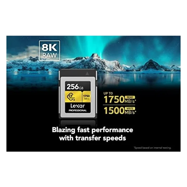 Lexar Gold Series CFexpress Type-B 256 GB Hafıza Kartı - Görsel 6