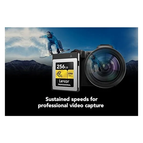 Lexar Gold Series CFexpress Type-B 256 GB Hafıza Kartı - Görsel 7