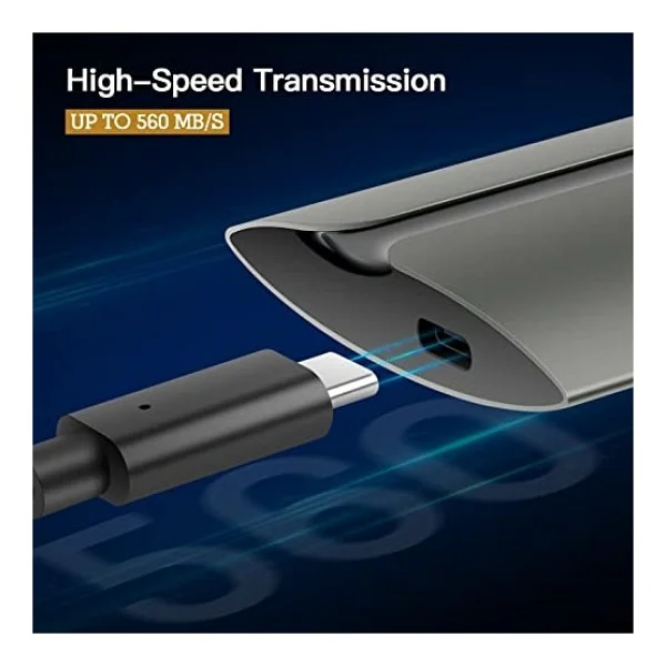 Hiksemi T300s USB 3.1 2 TB Taşınabilir SSD - Görsel 2
