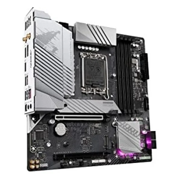 Gigabyte B760M Aorus Elite AX Intel LGA 1700 DDR5 Micro ATX Anakart - Görsel 2