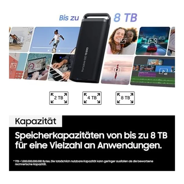 Samsung T5 Evo Mu-Ph4t0s/Ww USB 3.2 4 TB Taşınabilir SSD - Görsel 4
