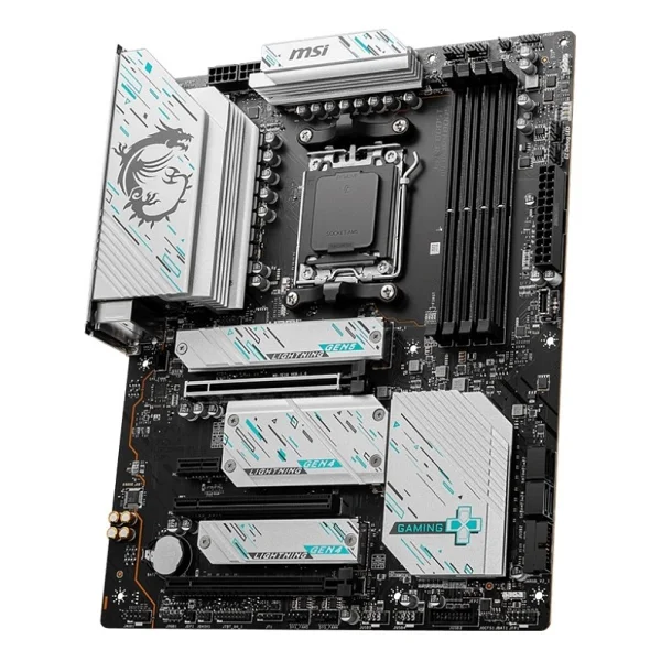 Msı X670e Gaming Plus Wi-Fi AMD Am5 DDR5 Atx Anakart - Görsel 4