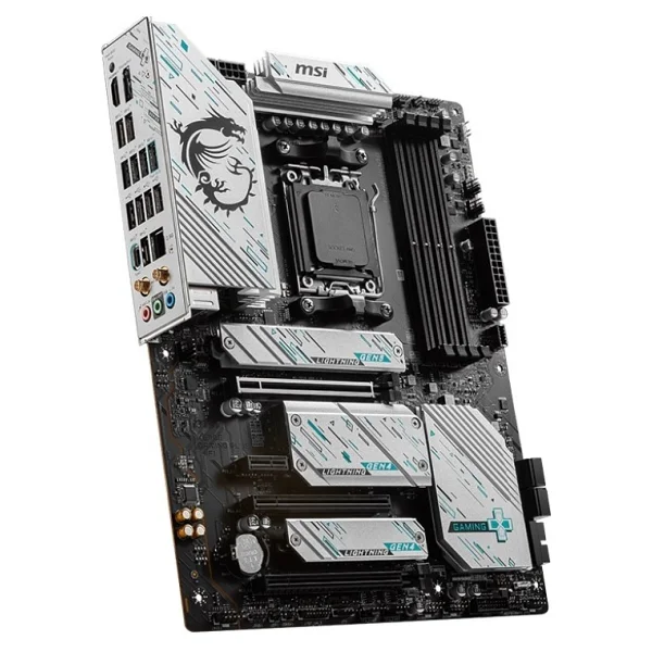 Msı X670e Gaming Plus Wi-Fi AMD Am5 DDR5 Atx Anakart - Görsel 5