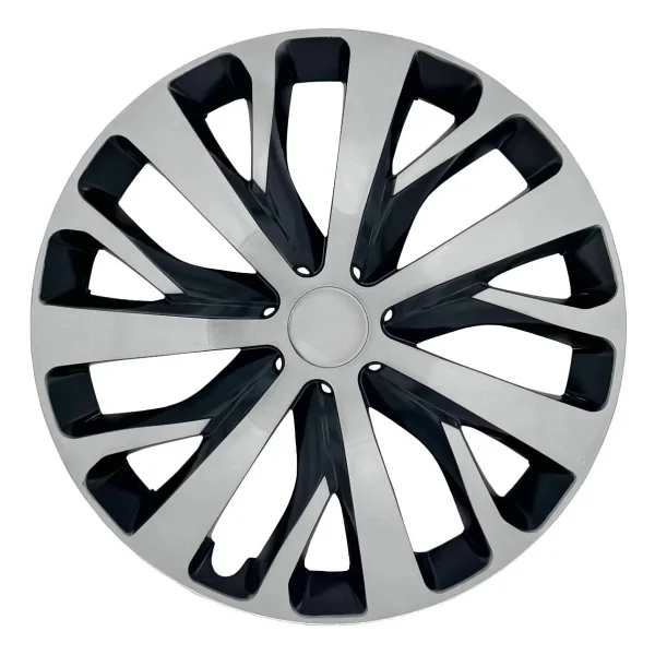 Fiat 16'' Inç Jant Kapağı (4 Adet) Siyah Gri C112 - Görsel 4