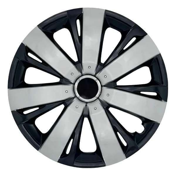 Mitsubishi Lancer Evo 15'' Inç Jant Kapağı (4 Adet) Siyah Gri C109 - Görsel 4