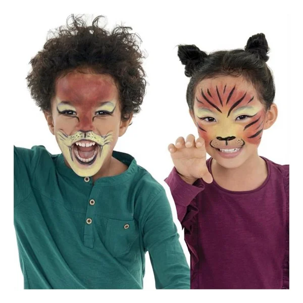 Carioca Mask Up Hayvanlar 3 Renk Yüz Boyası - Görsel 2
