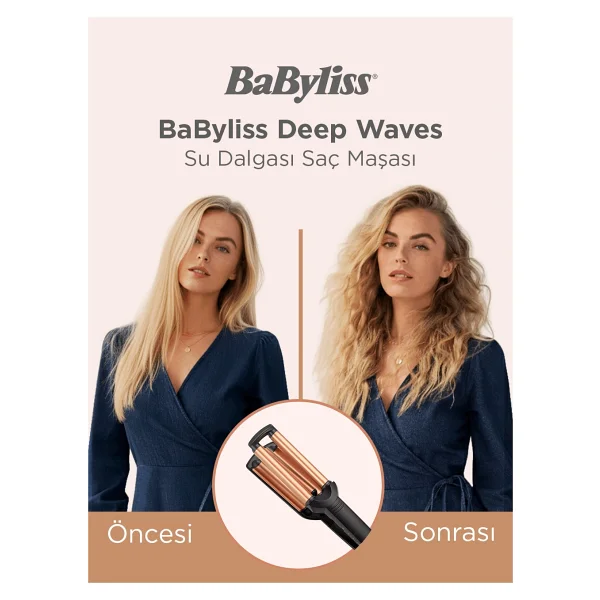 Babyliss W2447e Deep Waver Su Dalgası Saç Maşası - Görsel 2