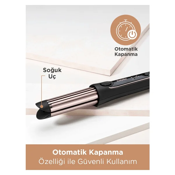 Babyliss C112e Curl Styler Luxe Şekillendirici Maşa - Görsel 7