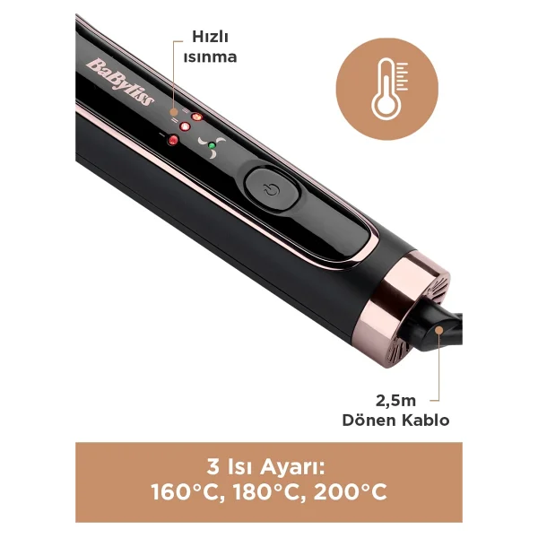 Babyliss C112e Curl Styler Luxe Şekillendirici Maşa - Görsel 6