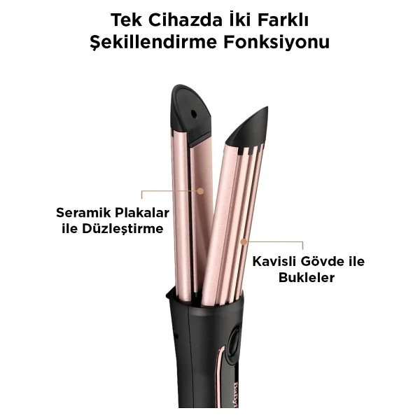 Babyliss C112e Curl Styler Luxe Şekillendirici Maşa - Görsel 2