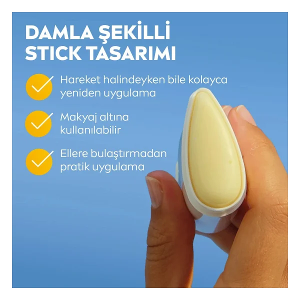 Nivea Sun 15 Gr 50 Faktör Stick Yüz Güneş Kremi - Görsel 5