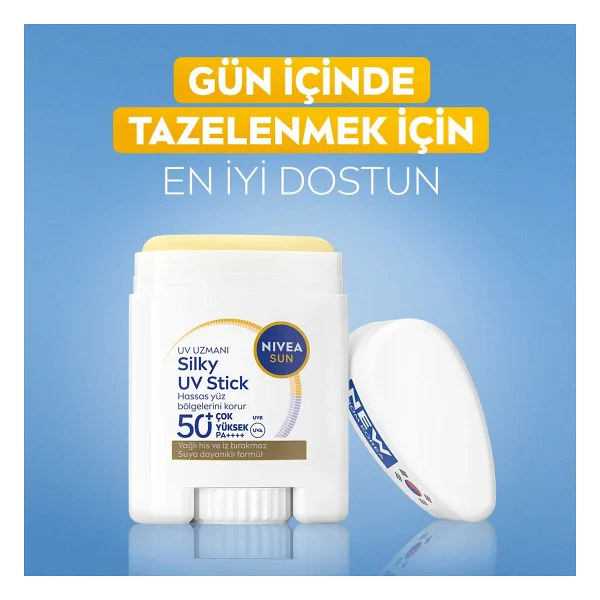 Nivea Sun 15 Gr 50 Faktör Stick Yüz Güneş Kremi - Görsel 8
