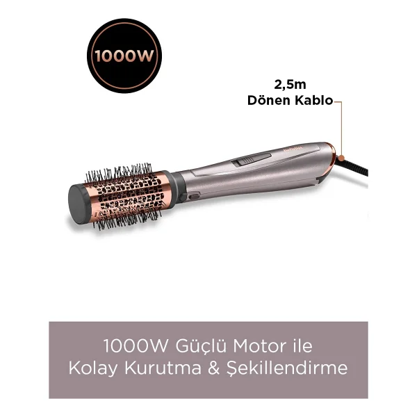 Babyliss As136e Air Styler 1000 Hava Üflemeli Saç Şekillendirme Seti - Görsel 2