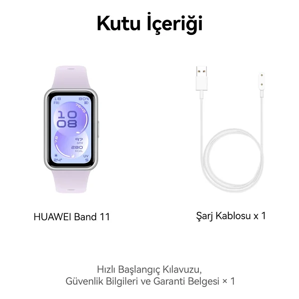 Huawei Band 11 Mor - Görsel 5