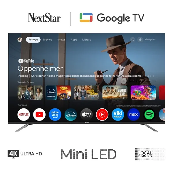 Nextstar Ye-55ıdg11 4K Ultra HD 55" 140 Ekran Uydu Alıcılı Google Smart Mini LED TV - Görsel 2